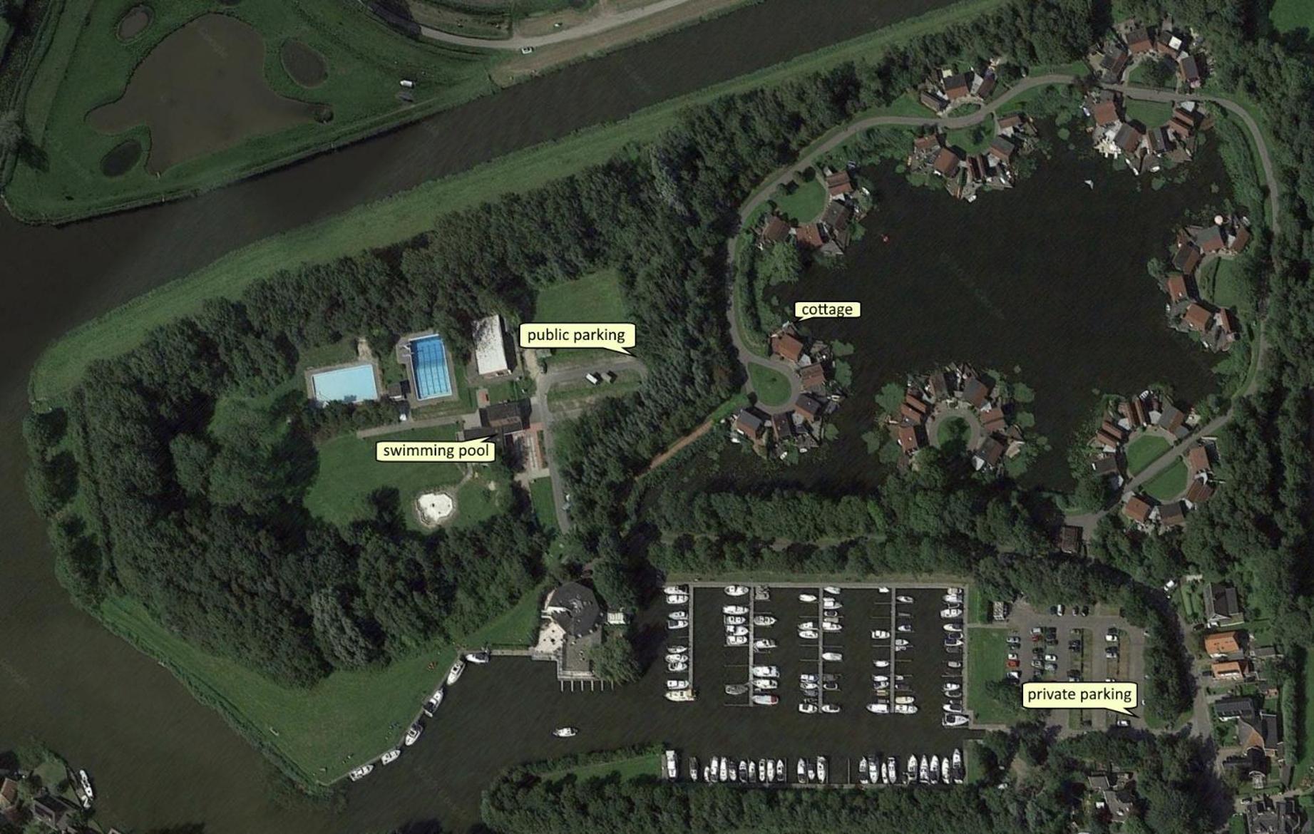 Lakeside Cottage De Rijd Nieuwe-Niedorp Eksteriør bilde